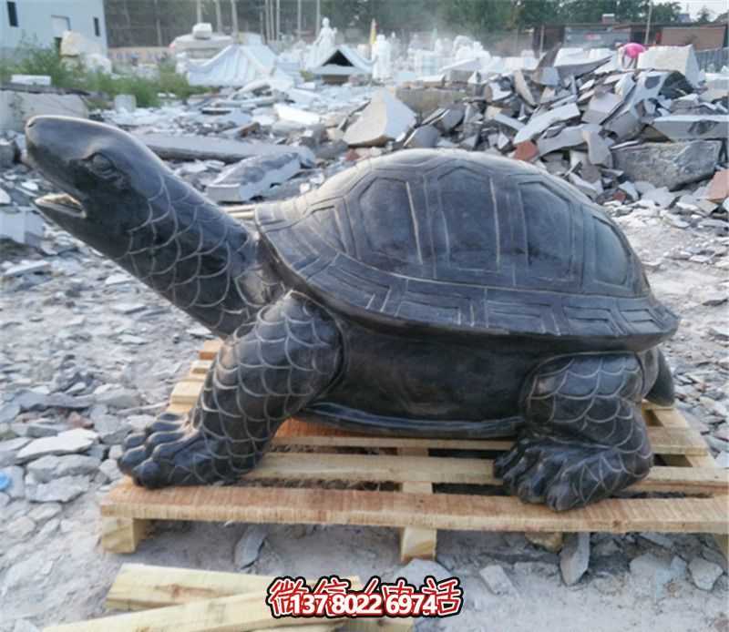 不銹鋼仿銅雕塑烏龜，裝點(diǎn)你的戶外草坪