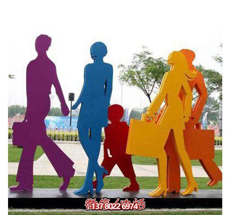 不銹鋼雕塑購物袋，提升海邊景區(qū)購物體驗