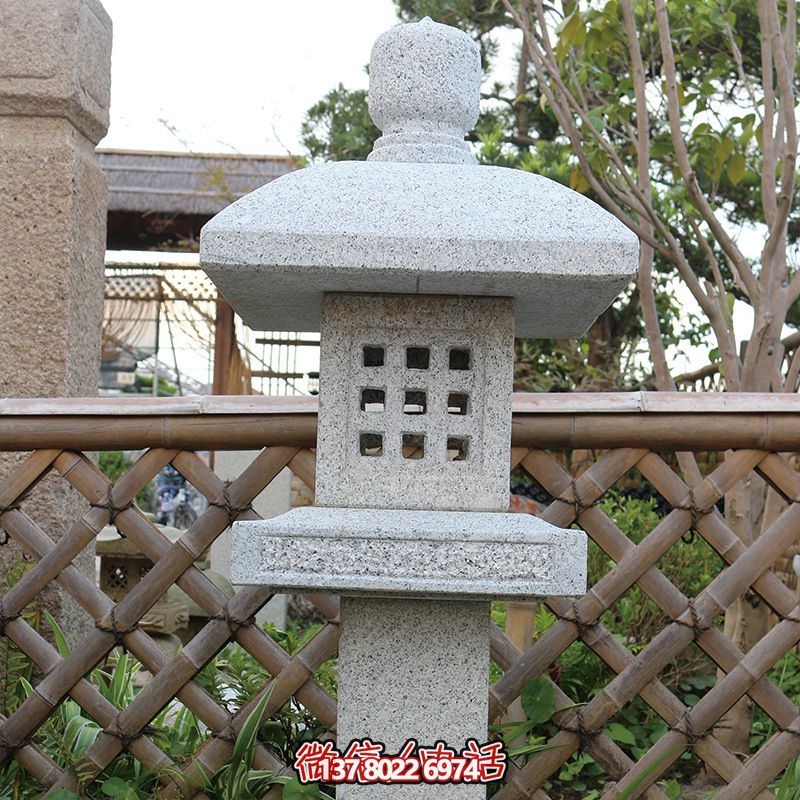 太陽能仿古青石石頭燈，為中式別墅、酒店戶外裝飾