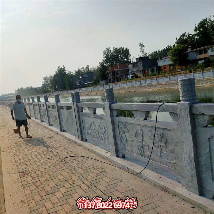 唯美的大理石欄桿雕塑，為園林景觀增添絕美風(fēng)采