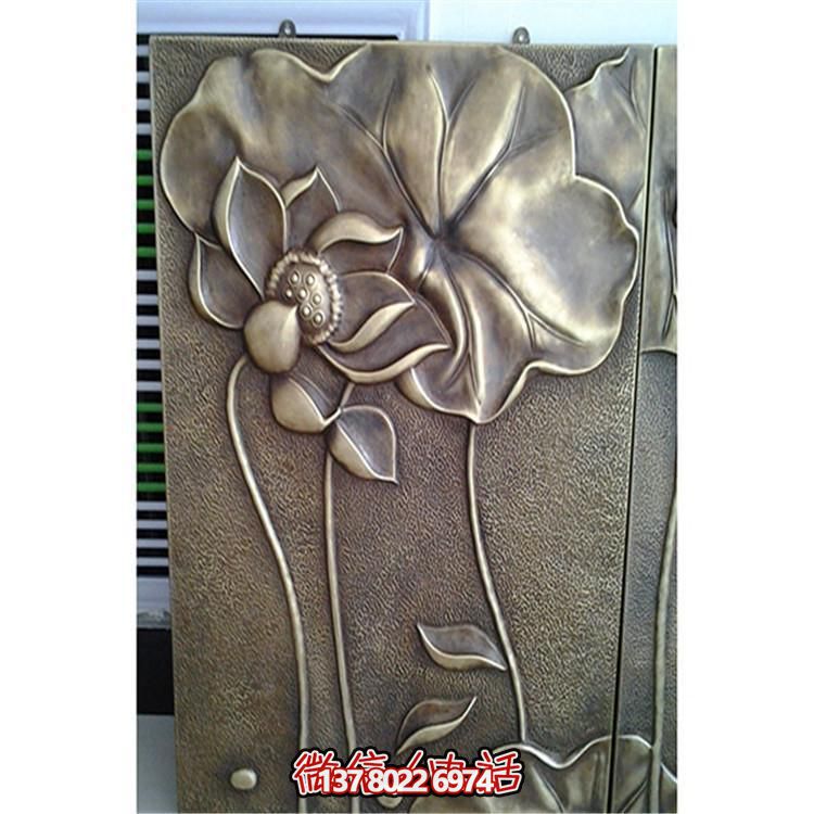 品質生活，精致家居——荷葉荷花系列銅雕擺件