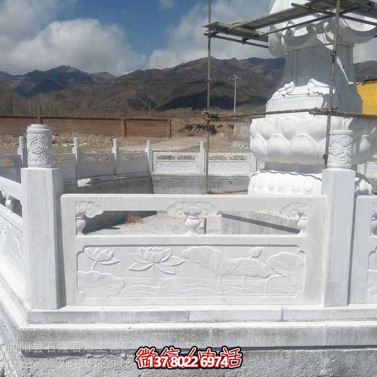 大理石欄桿雕塑，為公園、戶外景區(qū)增添優(yōu)雅氣質(zhì)