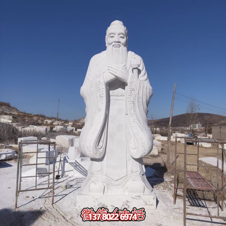 漢白玉雕塑——傳承歷史文化，喚起名人記憶