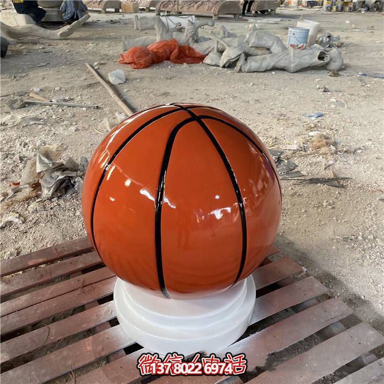 仿真玻璃鋼雕塑一款融入公園、校園、體育館的創(chuàng)意體育裝置