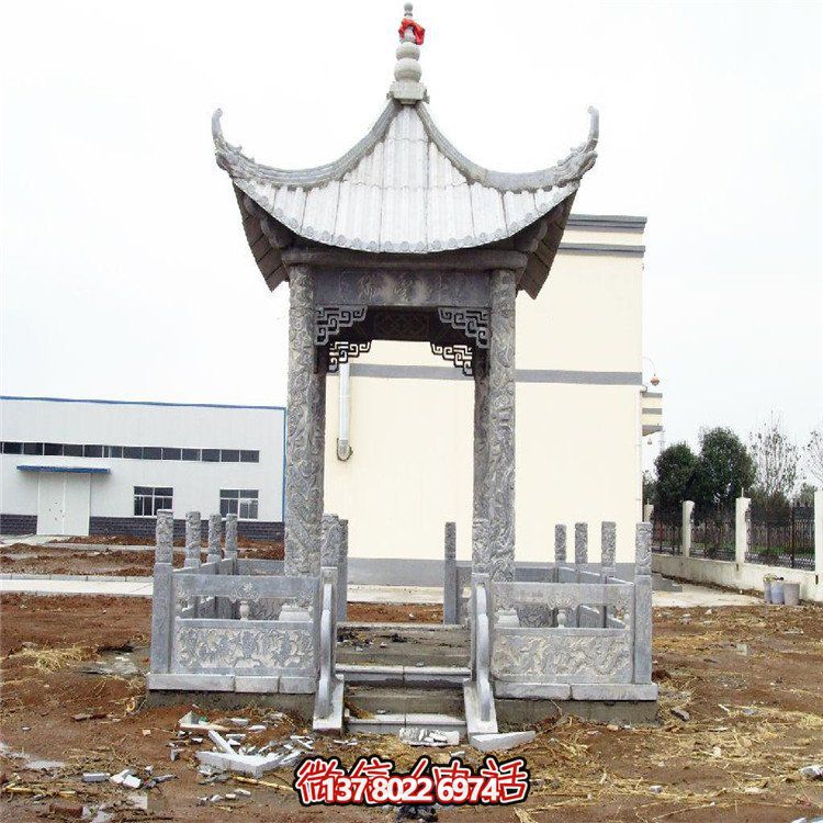 大理石石雕涼亭，為您的園林增添大型雕塑裝飾