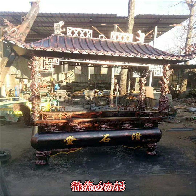 獨(dú)特創(chuàng)意銅雕香爐，讓你體驗(yàn)寺廟式神秘雕塑感受