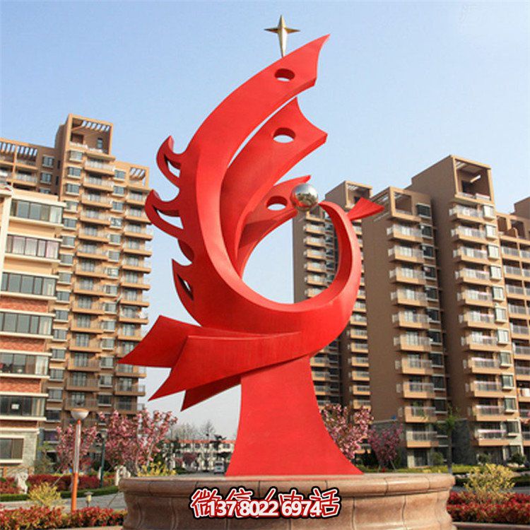 不銹鋼景觀標(biāo)志，美化別墅小區(qū)