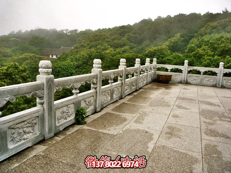 穿越古典，現(xiàn)代與古老相結(jié)合大理宮殿陽(yáng)臺(tái)戶外石欄桿之旅