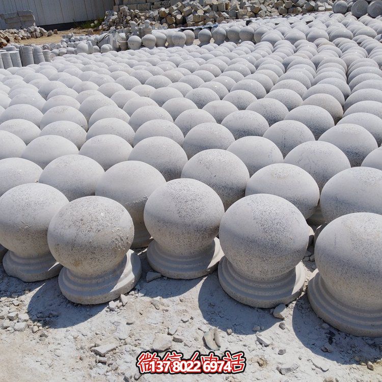 大理石砂石車止，美化園林戶外公園