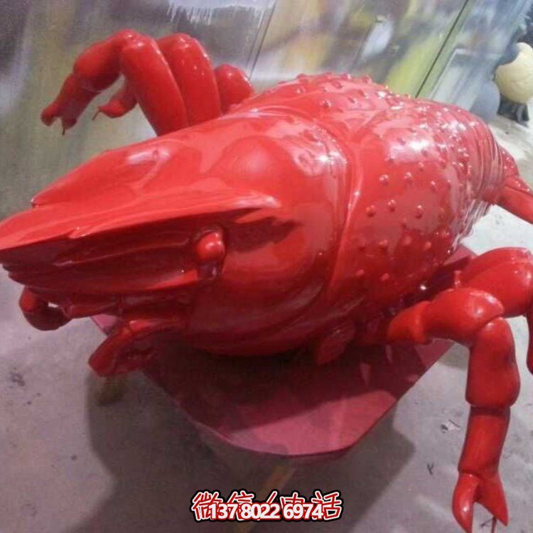 大型龍蝦雕塑裝飾品，點(diǎn)綴飯店、酒店門口