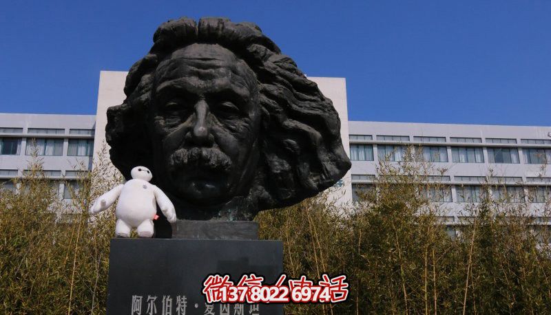 傳承名人風(fēng)采，愛(ài)因斯坦頭像銅雕