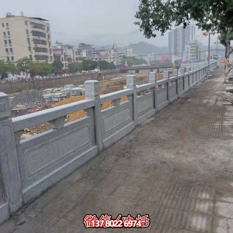 精美大理石雕塑圍欄，美化您的城市河道