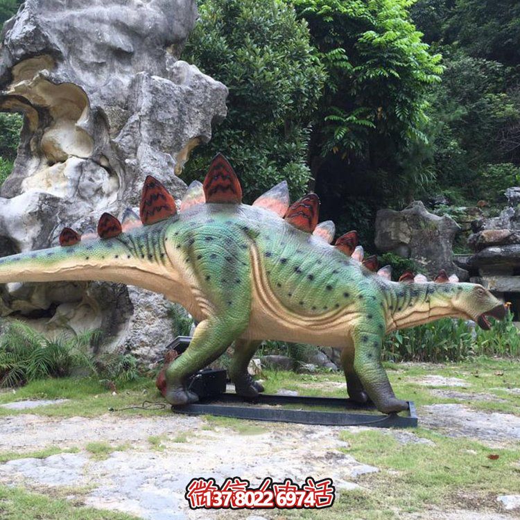 劍齒龍，玻璃鋼仿真恐龍仿生雕塑