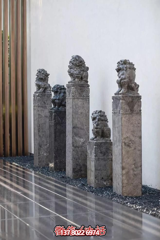 拴馬樁：古韻石雕，戶外文化景觀