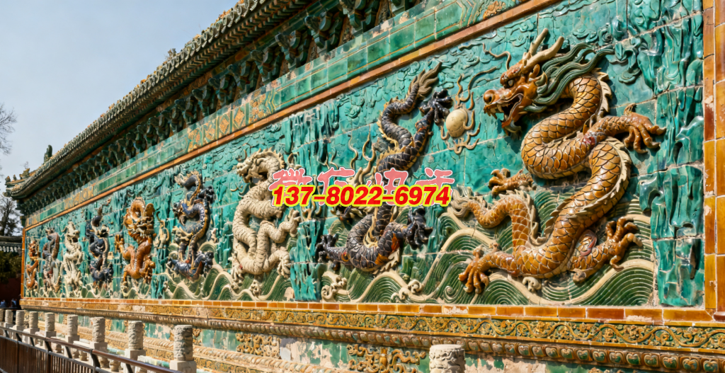 故宮九龍壁：琉璃溢彩的皇家傳統(tǒng)景觀雕塑，華夏龍文化的璀璨瑰寶